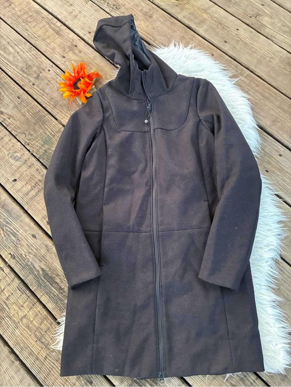 🌺lululemon athletica Hooded Trench Coat🌺